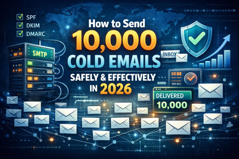 How to Send 10,000 Cold Emails Safely and Effectively in 2026