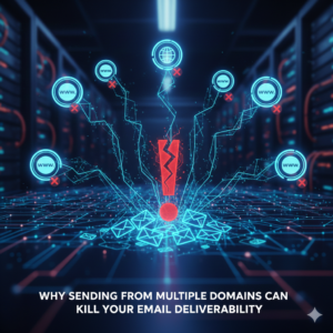 Why Sending from Multiple Domains Can Kill Your Email Deliverability